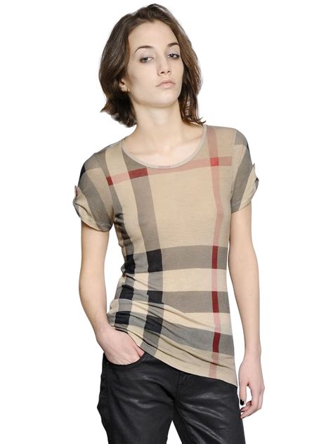 burberry womens tshirt|burberry brit shirt women.